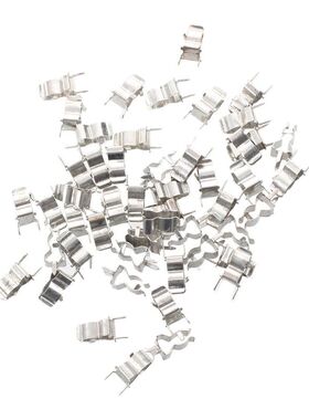 50 Pcs Plug In Clip Cfor 5 x 20mm Fuse Tube