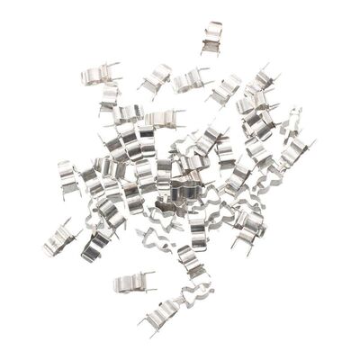 50 Pcs Plug In Clip Cfor 5 x 20mm Fuse Tube