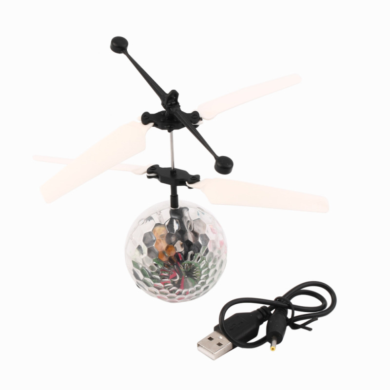 Funny Kids Gift Sensing Crystal Ball Induction Fly Ball Dazz