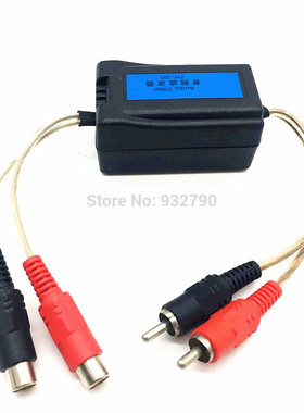 3.5mm jack Audio Noise Filter GLoop Isolator Eliminate Car N