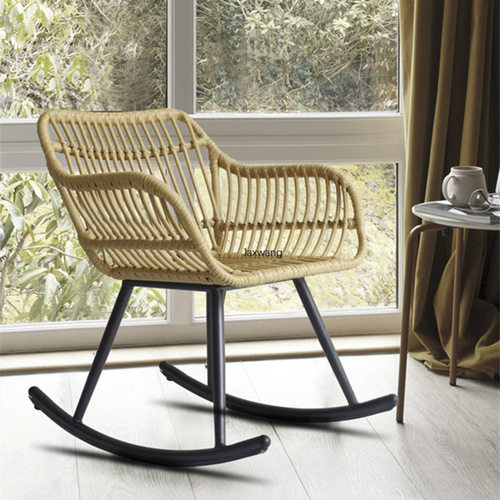 Nordic Living Room Chairs Balcony Rocking Chair Home