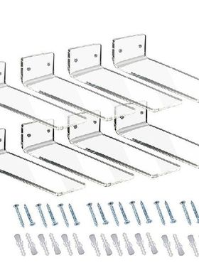 Floating Shoe Display Shelves For Wall Mount, Set Of