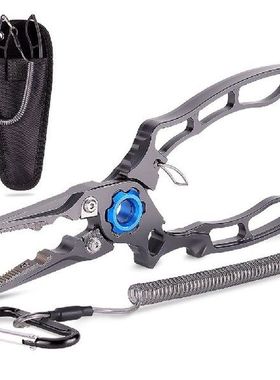 Portable Fishing Lures Pliers Braid Line Cutters Hook