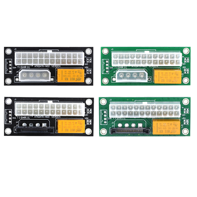 1/5/10pcs PC Block Synchronizer Add2psu ATX 24Pin to 4 Pin /