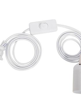 E27 Lamp Bases With 1.5M Power Cord Independent Push Button