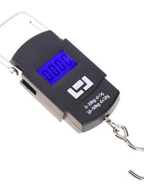 50KG 10g Scale Hanging Hook Fishing Travel Luggage Weight sc