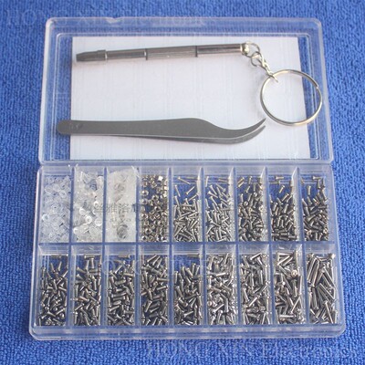 1000pcs Stainless Steel screw Sunglass Watch Spectacles Phon
