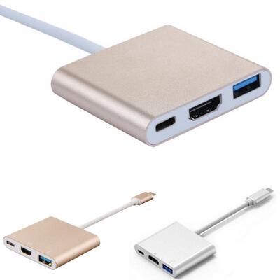 USB 3.1 TO HDMI Type-C to HDMI high-definition line / suppor