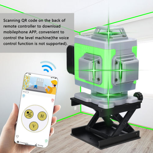 16 Lines 4D Laser Level 360 Horizontal And Vertical Cross Su