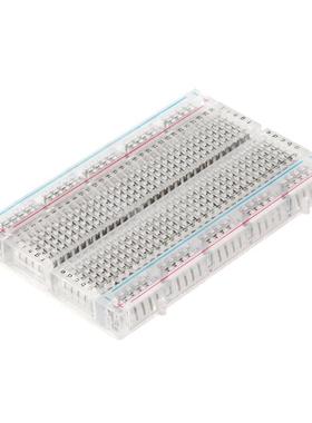Mini Solderless Breadboard Transparent Material with 400 Poi