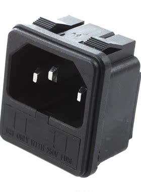5 x IEC 320 C14 Inlet Male Power Plug Sockets Clamp Type w F