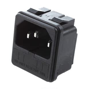 320 Plug IEC Sockets Inlet C14 Type Male Clamp Power