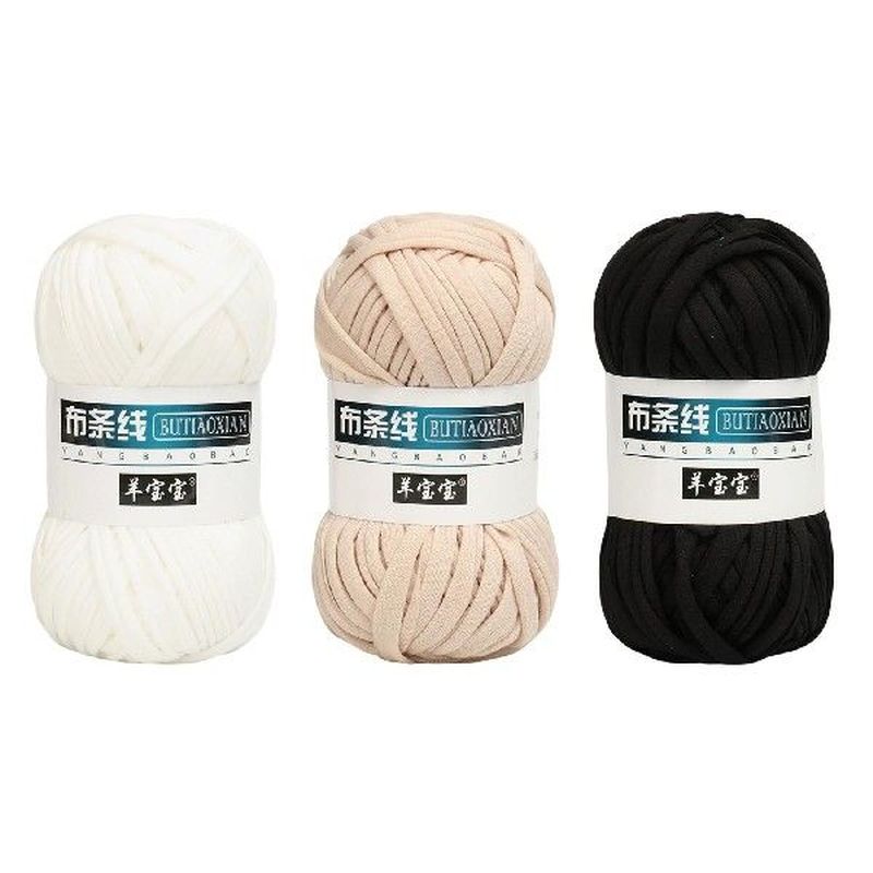 30M Fabric Cloth Knitting Yarn Braided DIY Crocheting-封面