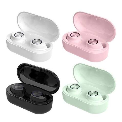 Wireless Bluetooth 5.2 Earphone Noise Cancelling Headset 3d