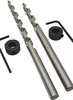 2pc HSS Woodworker Twist 9.5mm 9mm Pocket-Hole Drill Bit Dep