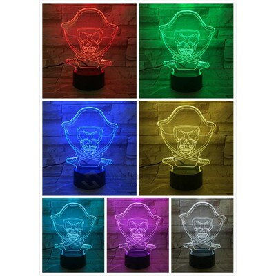 SB 3D LED Night Light ONE PIECE Multicolor RGB Tony Chopper