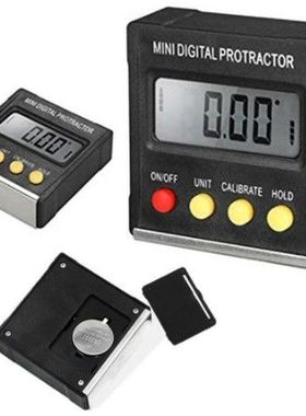 Mini Digital Protractor Cube Inclinometer Angle Gauge Meter