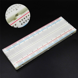 MB-102 Solderless Breadboard Protoboard 830 Tie Points 2 bus