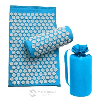 3pcs/set Lotus Yoga Mat Acupuncture Massage Pillow Yoga Pad
