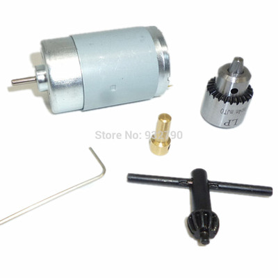 6-15v Mini Lathe Press Motor Chuck Drill Chucks Chuck Key Jt