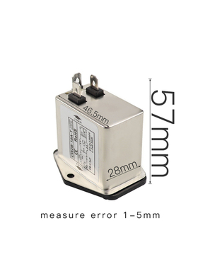 10A power EMI filter CANNY WELL EMI with rocker switch &