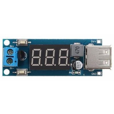 DC-DC 4.5-40V Step Down LED Volt Meterr USB Voltage Converte