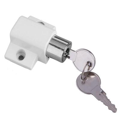 Child Safety Sliding Window Restrictor Press Lock Anti-Theft