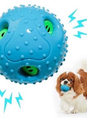 Dog Ball Toys Interactive Chirping Balls TPR Material