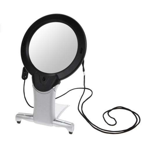 2.5X100mm Neck Hung Hard Resin Magnifying Glass 2.5X Magnifi