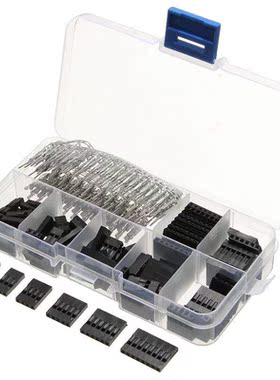 310pcs 2.54mm Male+Female Dupont Wire Jumper And Header Conn