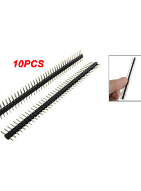 10 pcs 1x40 Pin 2.0mm Pitch Row PCB Pin Headers