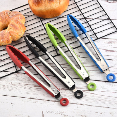 Food Grade Silicone Food Clips Kitchen Tongs Utensils Cookwa