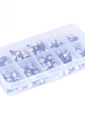 10 Values SMD Electrolytic Capacitor Assorted Kit 10-50V 1-4