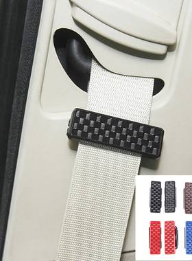 2pcs Universal ABS Car Safety Seat Belt Clips Buckles Should