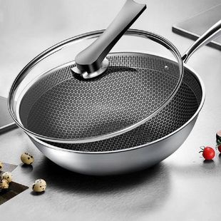 Non Stainless Steel Cookware stick Wholesale 34cm 304