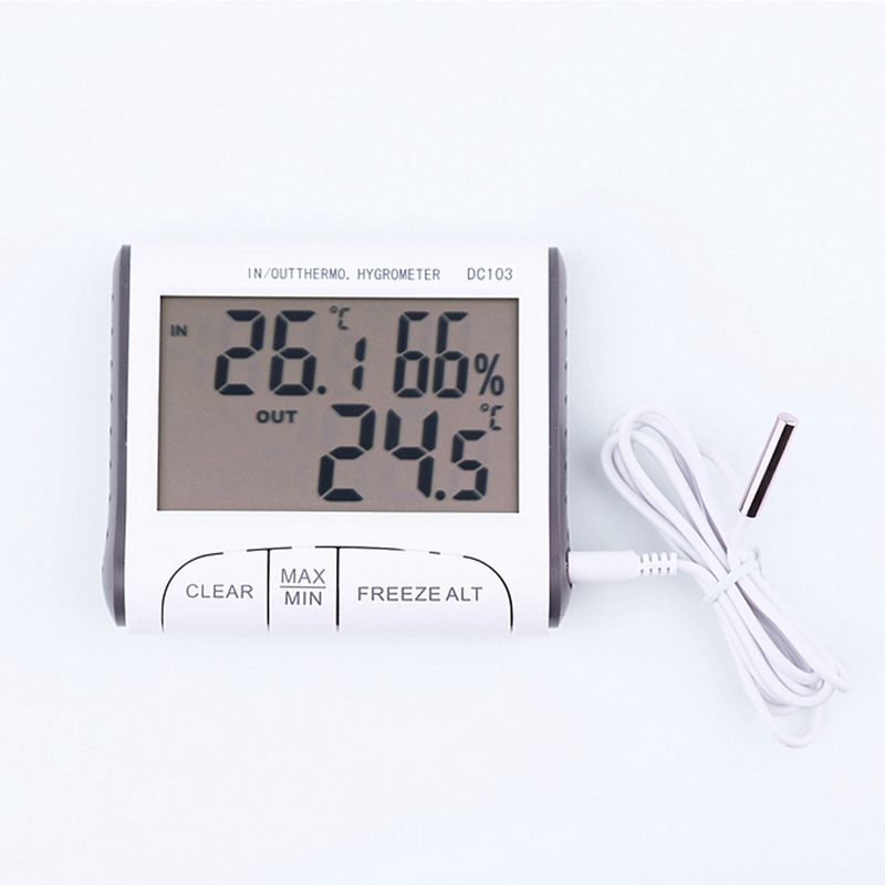 Temperature Humidity Meter Temperature Display  Hygrometer D