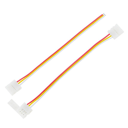 2PCS 3Pin 10mm 12V Welding Free Connector Clip Connector Cab