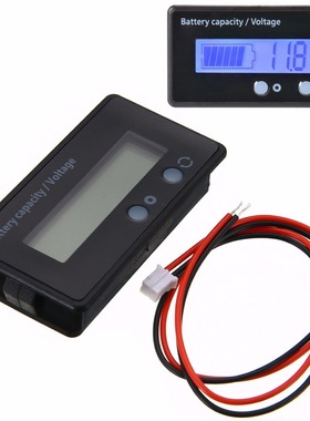 Durface Capacity Indicator Blue LCD Display Lead-Acid Voltag