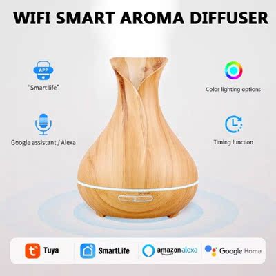 Tuya Smart Humidifier Ultrasonic Aromatherapy Essential Oil