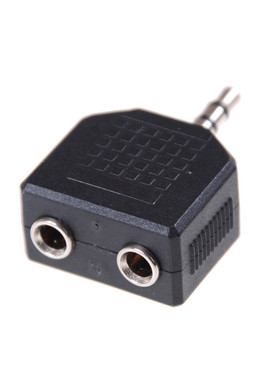 3.5mm Earphone Headphone Y Splitter Cable Adapter Plug Male