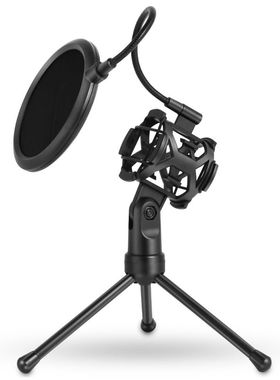 Microphone Stand DeskTripod Recording Microphone Stand with