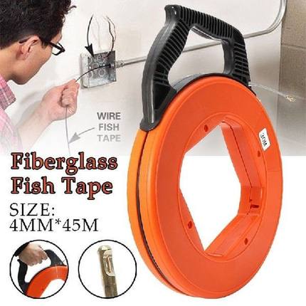 4mm 30/45M Fiberglass Cable Puller DiameterFlexible Glider