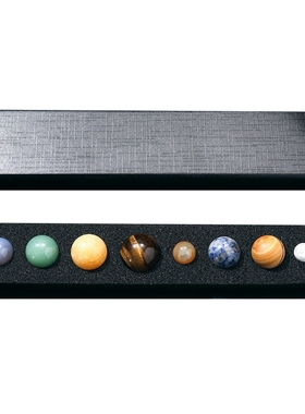 Hot Natural Gemstone Eight Planets Of The Solar System