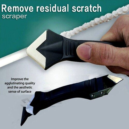 *3 in 1 Squeegees Set Silicone Sealant Remover Tool Kit sefu