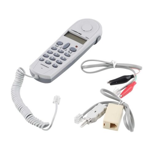 Telephone Phone Butt Test Tester Lineman Tool Cable Set Conn