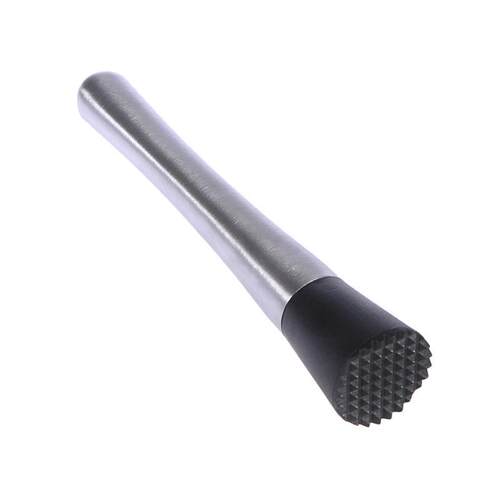 Stainless Steel Cocktail Muddler Wine Stirrer Ice Crusher  w
