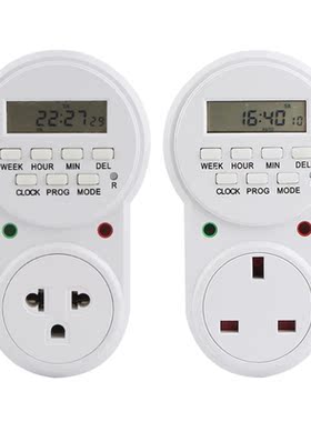 EU /US Plug Power Socket Timer Switch Energy Saving Adjustab