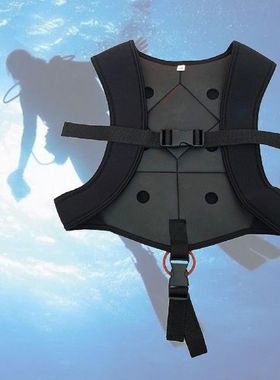 Wetsuit Vest Diving Underwater Weight Vest Adjustable Belt