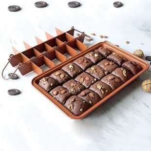 Brownie Pan Non-stick Baking Pan Baking Tray Square Version