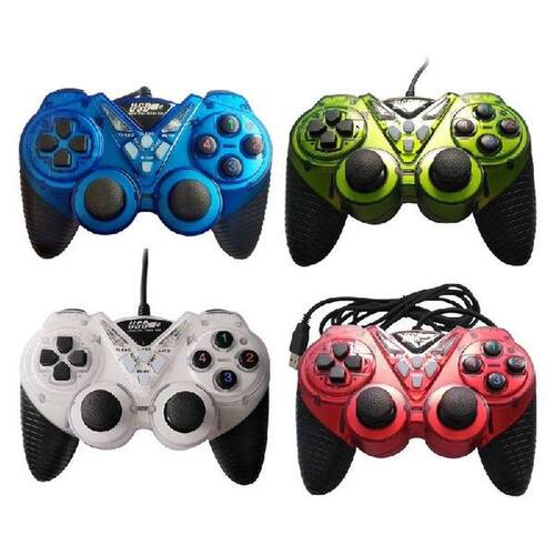 Wired USB Game Controller for PC Computer Laptop Vibration